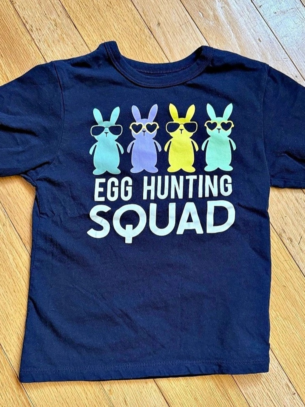 Easter Place Graphic Short Sleeve Tee Girls Size XS/TP 4